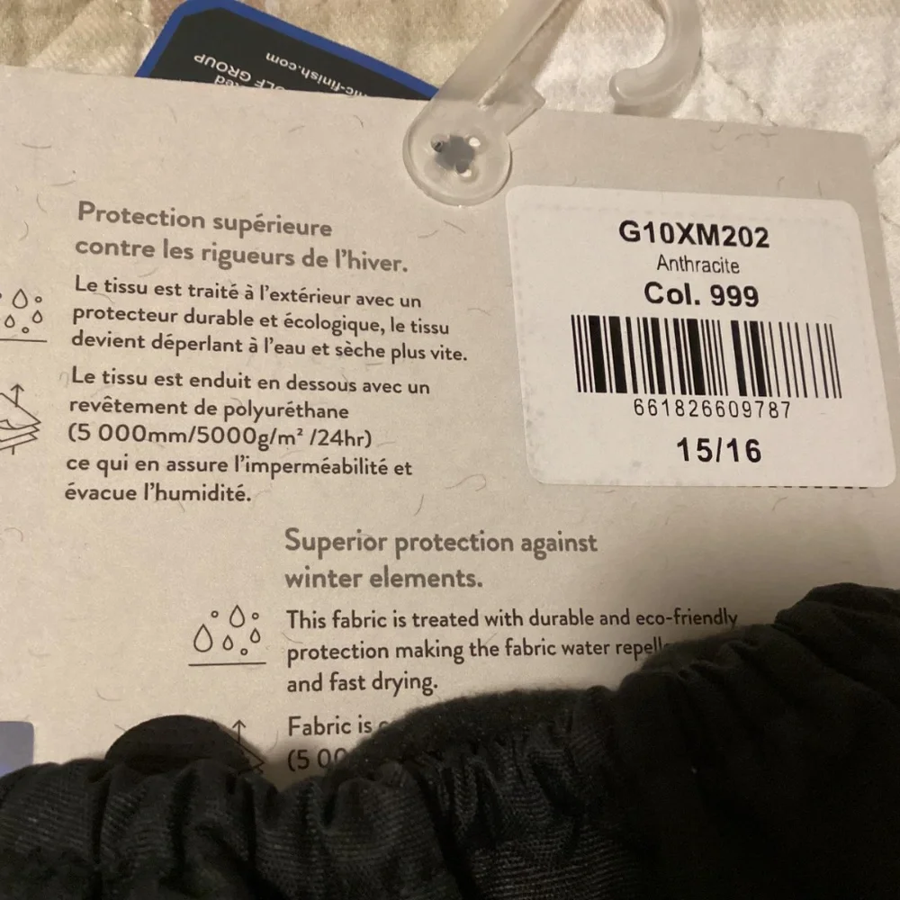 Deux par Deux Kids Unisex Solid Mittens Black, size 15